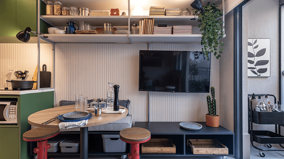 IS Vila Buarque - Decorado de 25m²